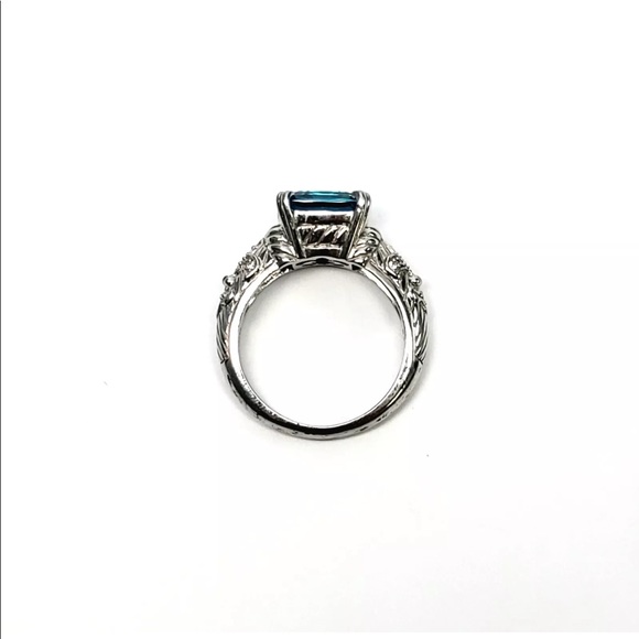 Judith Ripka ring size 8 - Picture 10 of 11